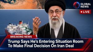 Trump Says He’s Entering Situation Room To Make Final Decision On Iran Deal