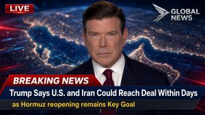 Trump Says U.S. and Iran Could Reach Deal Within Days as Hormuz Reopening Remains Key Goal
