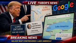 🚨 BREAKING: GOOGLE CAVES TO TRUMP! Google Maps Renames Lake Ontario “Lake America” — Canada Fires Back: “The Real Name Isn’t Going Anywhere!”