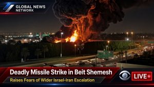 🚨Deadly Missile Strike in Beit Shemesh Raises Fears of Wider Israel-Iran Escalation