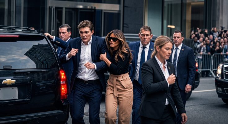 Melania Trump security incident
