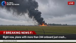 📢_Viral Reports of Passenger Plane Crash With More Than 244 People Remain Unverified