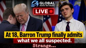 At 18, Barron Trump finally admits what we all suspected. Strange