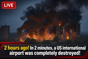 🔥🚨_2 hours ago! In 2 minutes, a US international airport was completely destroyed!…