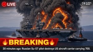 🚨_BREAKING: Shocking reports are circulating that a Russian Su-57 stealth fighter pilot has allegedly carried out a devastating strike on a…
