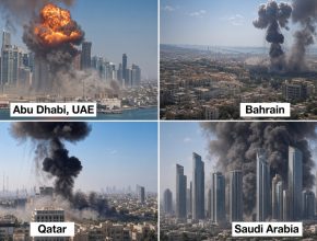 Iranian strikes Gulf