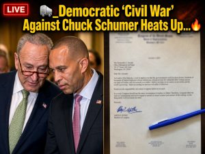 🔥📢_Democratic ‘Civil War’ Against Chuck Schumer Heats Up…🔥🔥🔥