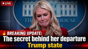 BREAKING NEWS: Karoline Leavitt to Leave White House Press Secretary Role at End of August