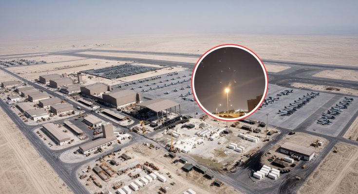 Iranian missile attacks Persian Gulf