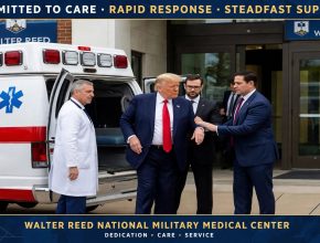 Trump Walter Reed