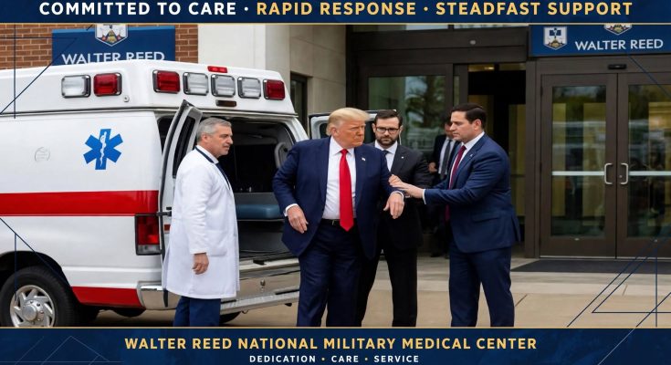 Trump Walter Reed